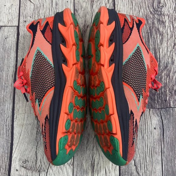 Skechers Go Run Ultra Road Women's Size 10 Orange Red Running Athletic Shoes - Picture 8 of 11